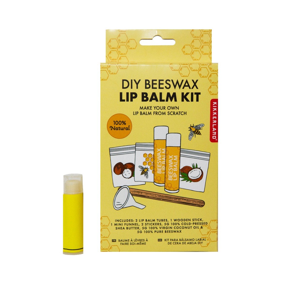 Kikkerland DIY lip balm kit - Bahne